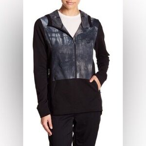 The North Face Women’s size Medium Terra Metro Black Gray Hoodie Pullover Jacket